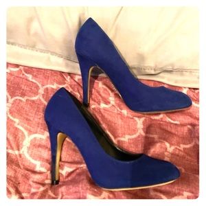 Blue heels